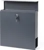 Wiltec Designer Briefkasten V49 anthrazit 370 x 105 x 370 Produktbild-Vorschau 3