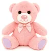 Bambly, Knuffelbeer, Pluche Knuffel, Roze, 15 cm Productafbeelding-voorbeeld 1