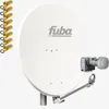 Fuba DAL 804 W Sat Satelliten Anlage Schüssel Quad LNB LMB Produktbild-Vorschau 1