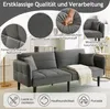 Merax 2-in-1 divano letto a due posti, divano funzionale Anteprima dell’immagine prodotto 7