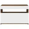 vidaXL Armoire TV avec lampes LED Chêne fumé 60x35x40 cm Voir les images du produit 8
