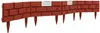 Linder Exclusiv Gartenpalisade mit solarer LED-Beleuchtung Produktbild-Vorschau 1