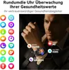 Smartwatch mit 1,56" AMOLED Blutdruckmessung & EKG,  Produktbild-Vorschau 2