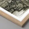 Gerahmtes Poster - Rahmen in heller Eiche - Werkstatt Motor Produktbild-Vorschau 2