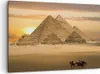 Bild auf Leinwand - Leinwandbild - Pyramide ägypten wüste - Produktbild-Vorschau 1