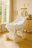 MY SWEET BABY Handgefertigtes Babybett Naturfaser Weiß mit Produktbild-Vorschau 8