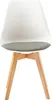 HJ_WeDoo 8er Set Esszimmerstühle mit Massivholz Buche Bein, Produktbild-Vorschau 3