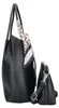 Rieker Damen Shopper mit Umhängetasche Set Flechttuch Produktbild-Vorschau 4