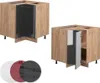 Eckunterschrank Vicco Fame-Line Anthrazit Hochglanz 80.5 cm Produktbild-Vorschau 6
