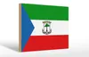 Holzschild Flagge Äquatorialguinea 30x20cm Flag Produktbild-Vorschau 1