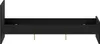 Lit Nada double pour matelas box 160x200 cm, noir mat. Voir les images du produit 7