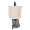 Clayre & Eef Tischlampe Kaninchen Ø 20x43 cm Braun Beige Produktbild-Vorschau 2