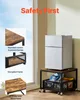 VEVOR scaffale per mini-frigo, portata 90 kg, con carrello Anteprima dell’immagine prodotto 5