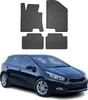 2012-2018 Kia Ceed Fußmatten Gummi Schwarz 4 tlg Produktbild-Vorschau 1