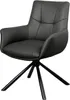 riess-ambiente Drehbarer Design Stuhl SIGNATURE schwarz Produktbild-Vorschau 15
