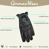 Herren Driving Autofahrer-Handschuhe Lederhandschuhe, Produktbild-Vorschau 4