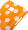 Schutzhülle TPU Punkte Case für Handy LG Optimus L3 / E400 Produktbild-Vorschau 3