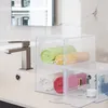 Relaxdays Schuhboxen 6er Set, mit Tür, Schuhorganizer, Produktbild-Vorschau 3