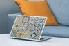 MuchoWow® Laptop Aufkleber Sticker Cover Vintage - Blumen - Produktbild-Vorschau 4