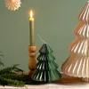 Kaemingk Weihnachtsanhänger Tannenbaum Mintgrün Glitter & Produktbild-Vorschau 5