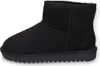A single black winter boot shown from the side against a white background. Produktbild-Vorschau
