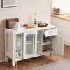 MODFU Bartisch mit Stauraum,kreatives Buffet Sideboard mit Produktbild-Vorschau 3