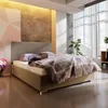 Ehebett mit Stauraum FLEK 5 – 180x200, beige Produktbild-Vorschau 1