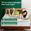NicePlus 2-in-1 Topper, 180x200x10 cm, traagschuim met 5 Productafbeelding-voorbeeld 7