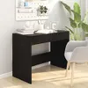 vidaXL Psací stůl černý 101x50x76,5 cm odvozený výrobek ze Náhled obrázku produktu 3