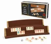 Star 101 Oval Okey Set Dunkel – Spielspaß für Familie & Produktbild-Vorschau 1
