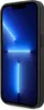 A black iPhone 14 Pro case with a blue wallpaper on the screen, shown from a side angle. Anteprima dell’immagine prodotto