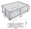 Laufstall Baby mit Matratze, Laufgitter Baby 200x180cm XXL, Produktbild-Vorschau 5