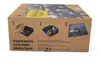 A close-up view of the side of a cardboard box showing instructions for origami packaging. Produktbild-Vorschau