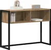 vidaXL Odkládací stolek Artisan dub 100 x 36 x 75 cm Náhled obrázku produktu 2