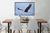 MuchoWow® Gerahmtes Poster Ein fliegender Weißkopfseeadler Produktbild-Vorschau 2