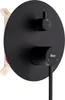 Rea Inbouw Regendoucheset Foss Clif Black + Box Productafbeelding-voorbeeld 2