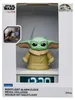 Budík s 3D nočným svetlom Disney Star Wars Grogu so Náhľad obrázku produktu 3