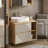 Mueble bajo lavabo Vicco Viola Roble artesanal 80 x 60 cm, Vista previa de la imagen del producto 3