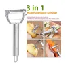 Gemüseschäler Edelstahl Schäler 3-in-1 – Multifunktion Produktbild-Vorschau 2