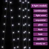 vidaXL LED svetelný záves 3x3 m 300 LED studená biela 8 Náhľad obrázku produktu 5