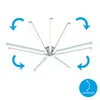BRILONER Deckenleuchte LED 5xLED 24W alu Produktbild-Vorschau 6