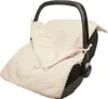 Jollein Fußsack Gruppe 0+ für Babyschale Boucle Naturel Produktbild-Vorschau 3