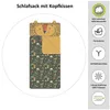 Kinder Schlafsack mit Kopfkissen 62x142 cm Indoor Produktbild-Vorschau 2