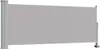 vidaXL Tenda laterale estensibile 100x300 cm Grigio Anteprima dell’immagine prodotto 1