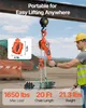 VEVOR Hebelzug, 3/4T Tragkraft, Handkettenzug, 6 m Hub, Produktbild-Vorschau 2