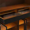 Flieks Vitrine mit LED-Beleuchtung, Glasvitrine mit 8 Türen Produktbild-Vorschau 5