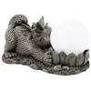 Gartendrache mit Solarlampe - Licht, Deko, Drache Produktbild-Vorschau 2