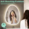 GIMBELEN Asymmetrischer Badspiegel mit Beleuchtung 60 × 45 Produktbild-Vorschau 9