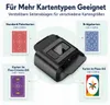 OBLITZON Kartenmischmaschine Elektrische für 1-2 Decks, Produktbild-Vorschau 2