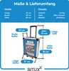 Bituxx Werkzeugtrolley 1200tlg Blau MS-15421 Produktbild-Vorschau 7